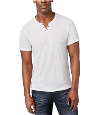 I-N-C Mens Knit Splits Basic T-Shirt