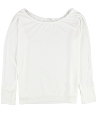 Project Social T Womens Solid Long Sleeve Basic T-Shirt