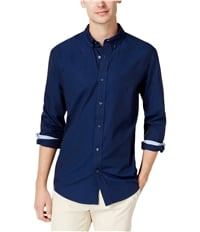 Tommy Hilfiger Mens Embroidered Martini Button Up Shirt