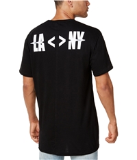 I-N-C Mens La <> N Graphic T-Shirt, TW2