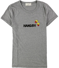 Bow & Drape Womens Hangry Embellished T-Shirt