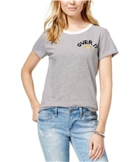 Bow & Drape Womens Over It Graphic T-Shirt