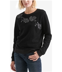 Lucky Brand Womens Reverse Fleece Sweatshirt