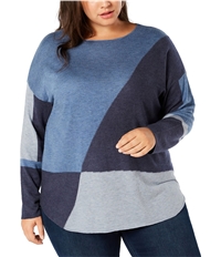I-N-C Womens Scoop Hem Pullover Sweater