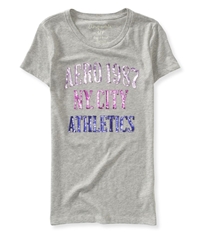 Aeropostale Womens Sequined Applique Embellished T-Shirt