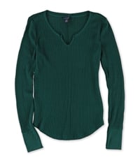 Aeropostale Womens Waffle-Knit Pullover Sweater