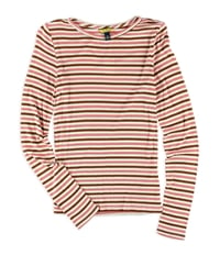Aeropostale Womens Ribbed Striped Pullover Sweater