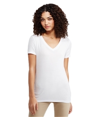Aeropostale Womens Seriously Soft Slim Basic T-Shirt