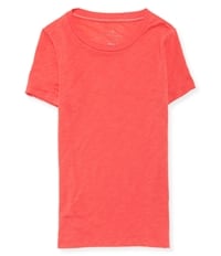 Aeropostale Womens Burnout Ss Basic T-Shirt