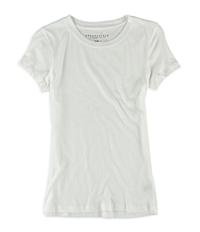 Aeropostale Womens Solid Basic T-Shirt, TW1