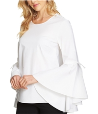 1.State Womens Cascade Sleeve Knit Blouse