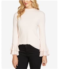 1.State Womens Bell Sleeve Knit Blouse