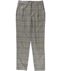 1.State Womens Plaid Tapered Casual Trouser Pants