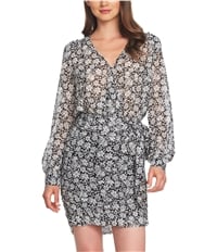 1.State Womens Wild Blooms Wrap Dress
