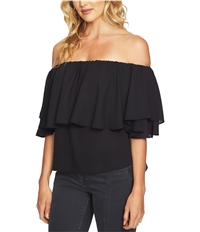 1.State Womens Ruffled Off The Shoulder Blouse, TW2