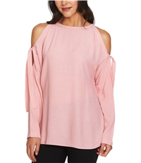 1.State Womens Cold Shoulder Knit Blouse