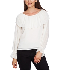 1.State Womens Embroidered Pullover Blouse