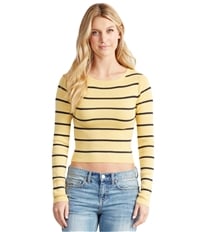Aeropostale Womens Striped Pullover Sweater