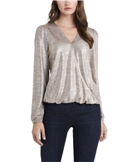 Vince Camuto Womens Shine Pullover Blouse