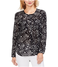 Vince Camuto Womens Silhouettes Button Down Blouse