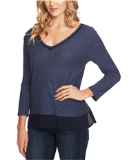 Vince Camuto Womens Layered Look Pullover Blouse, TW4