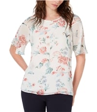 Vince Camuto Womens Chiffon Pullover Blouse, TW2