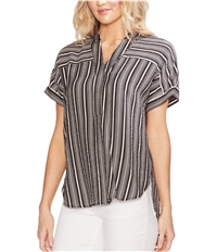 Vince Camuto Womens High-Low Pullover Blouse