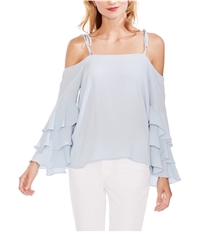 Vince Camuto Womens Tiered Sleeve Pullover Blouse, TW2