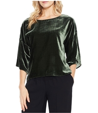 Vince Camuto Womens Ruffled Knit Blouse, TW1