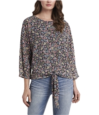 Vince Camuto Womens Floral Pullover Blouse, TW4
