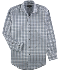 Alfani Mens Regular-Fit Button Up Dress Shirt, TW2