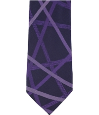 Alfani Mens Geometric Silk Slim Self-Tied Necktie