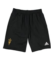 Adidas Mens Sun Devils Logo Athletic Workout Shorts