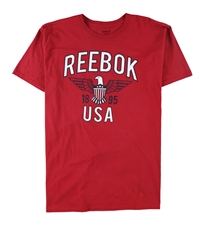 Reebok Mens Eagle Shield 1895 Usa Graphic T-Shirt