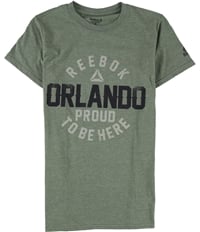 Reebok Womens Orlando Proud To Be Here Graphic T-Shirt, TW2