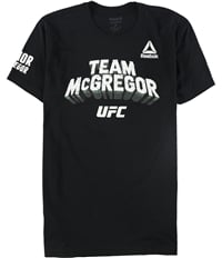 Reebok Mens Team Mcgregor Graphic T-Shirt