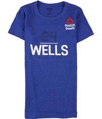 Reebok Womens 24 Wells 2018 Graphic T-Shirt