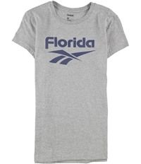 Reebok Womens Florida Linear Logo Graphic T-Shirt