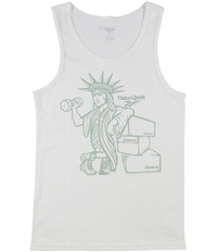 Reebok Mens New York Statue Of Liberty Working Out Tank Top