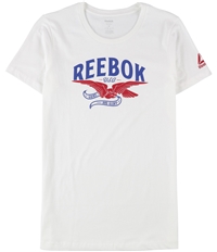 Reebok Womens U.S.A. Gain And Glory Graphic T-Shirt