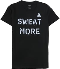 Reebok Womens Sweat More Graphic T-Shirt