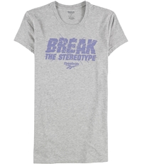 Reebok Womens Break The Stereotype Graphic T-Shirt