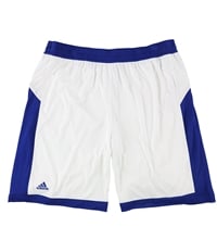 Adidas Mens 2-Tone Athletic Workout Shorts, TW3