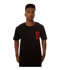 Black Scale Mens The B Logo Graphic T-Shirt, TW4