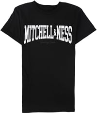 Mitchell & Ness Mens Brand Logo Graphic T-Shirt