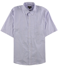 Club Room Mens Wrinkle-Resistant Button Up Dress Shirt, TW42