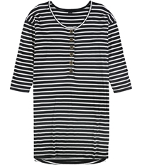 Sanctuary Clothing Womens Henley High-Low Dress, TW1