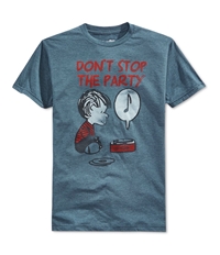 Mighty Fine Mens Don't Stop The Party Graphic T-Shirt, TW2