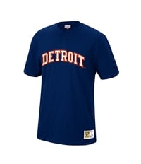 Mitchell & Ness Mens Detroit Tigers Henley Shirt