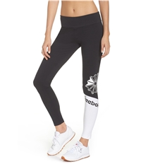 Reebok Womens Logo Compression Athletic Pants, TW1
